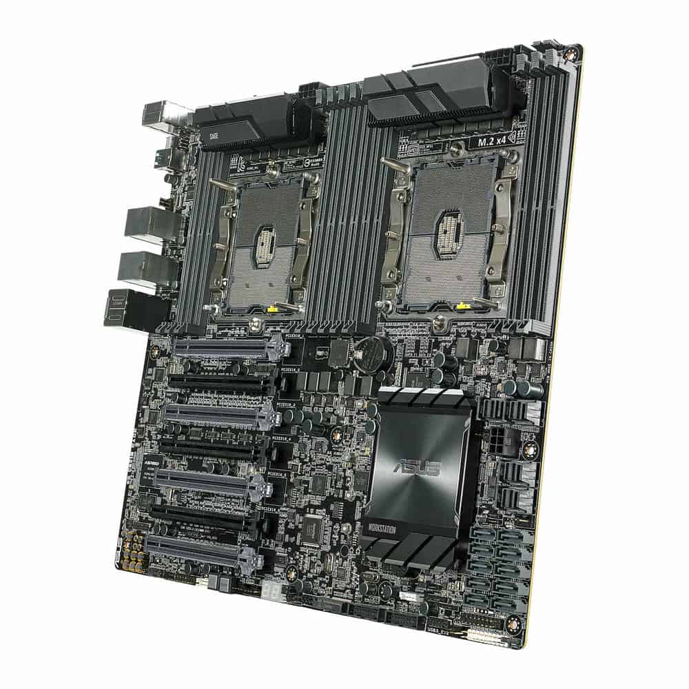 (image for) ASUS Dual Scalable Xeon WS C621E SAGE EEB Workstation Motherboard